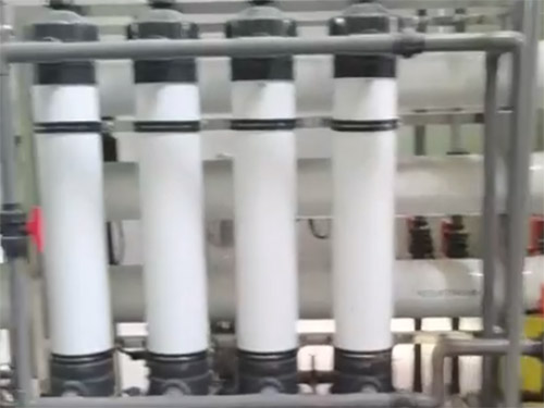 8吨中水回用设备安装现场