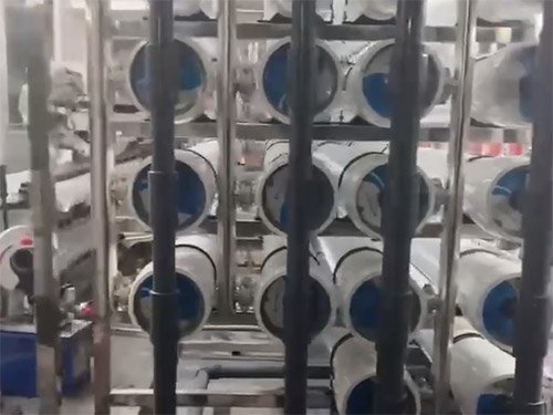 50吨纯水设备生产中